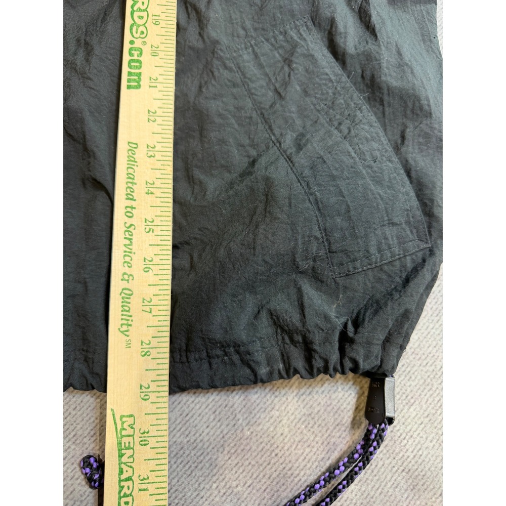 Vintage Gear For Sports Wyoming Windbreaker Pullover Black Purple Teal Large - Picture 6 of 7